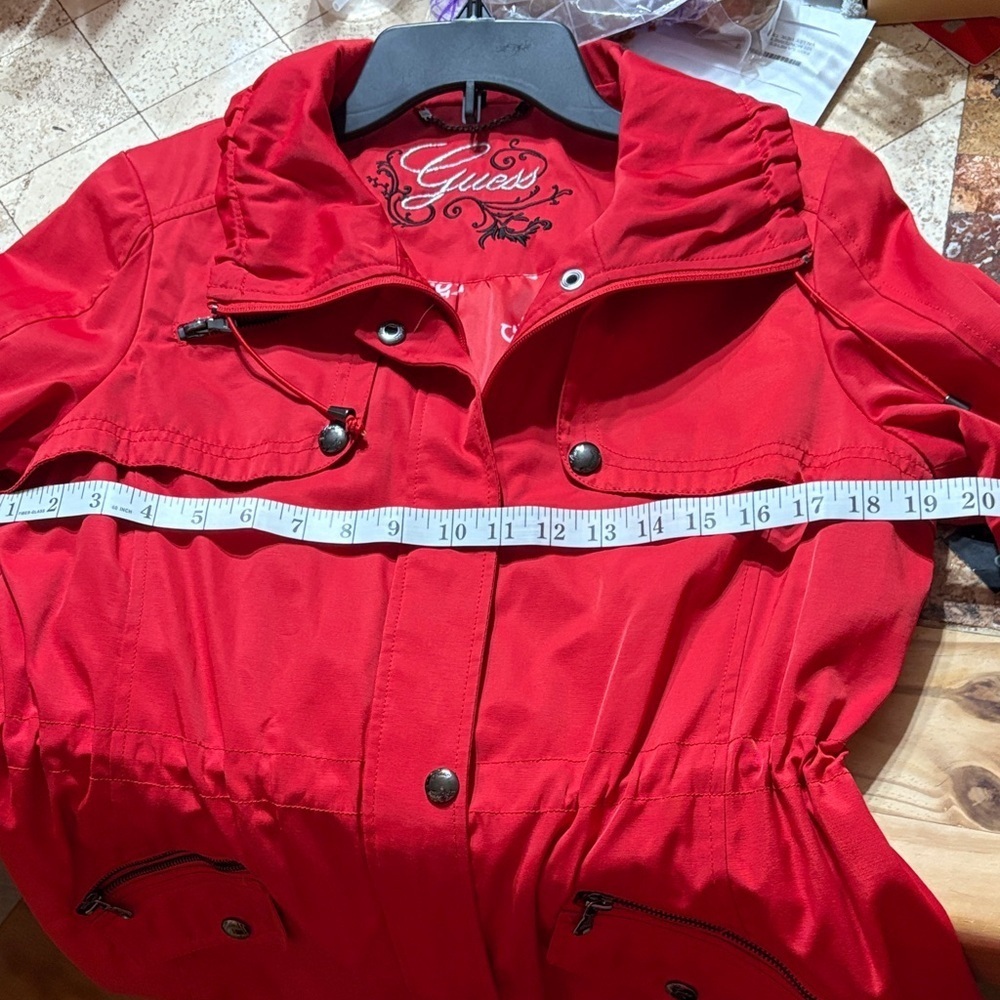 Guess Red Utility Jacket - Picture 11 of 12
